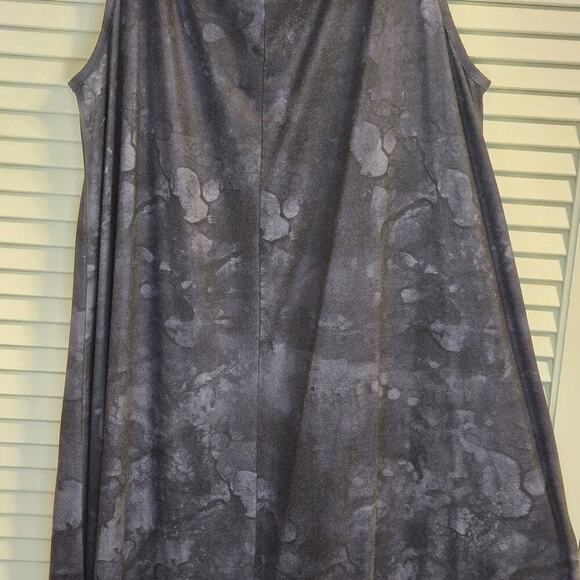 Candy Skull Muted Tie Dye 2XL PLUS Maxi Sun Dress Flowers PUNK HIPPIE GRUNGE - Picture 6 of 7